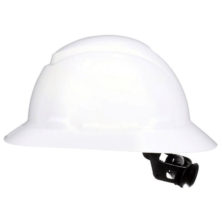 3M 3M SecureFit 4-Point Ratchet Full Brim Hard Hat White CHH-FB-R-W6-SL